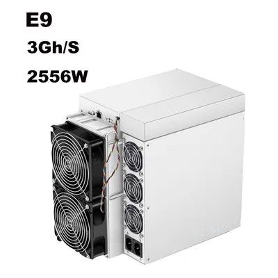 2556W 12V EtHash ASIC Mining Devices Bitmain Antminer E9 3Gh