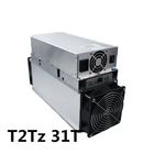 Metal T2Tz Innosilicon ASIC Miner 31TH/S 2.2KW DVI Output Interface