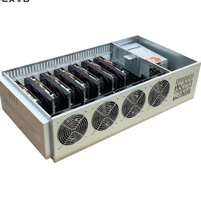 4 Fans GPU Mining Rig B85 BTC Mining Machine 410x315x180mm